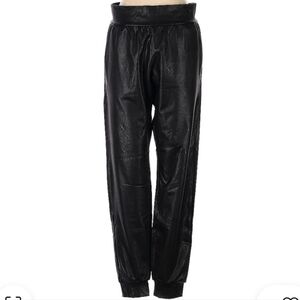Commando Vegan Leather Jogger Pants